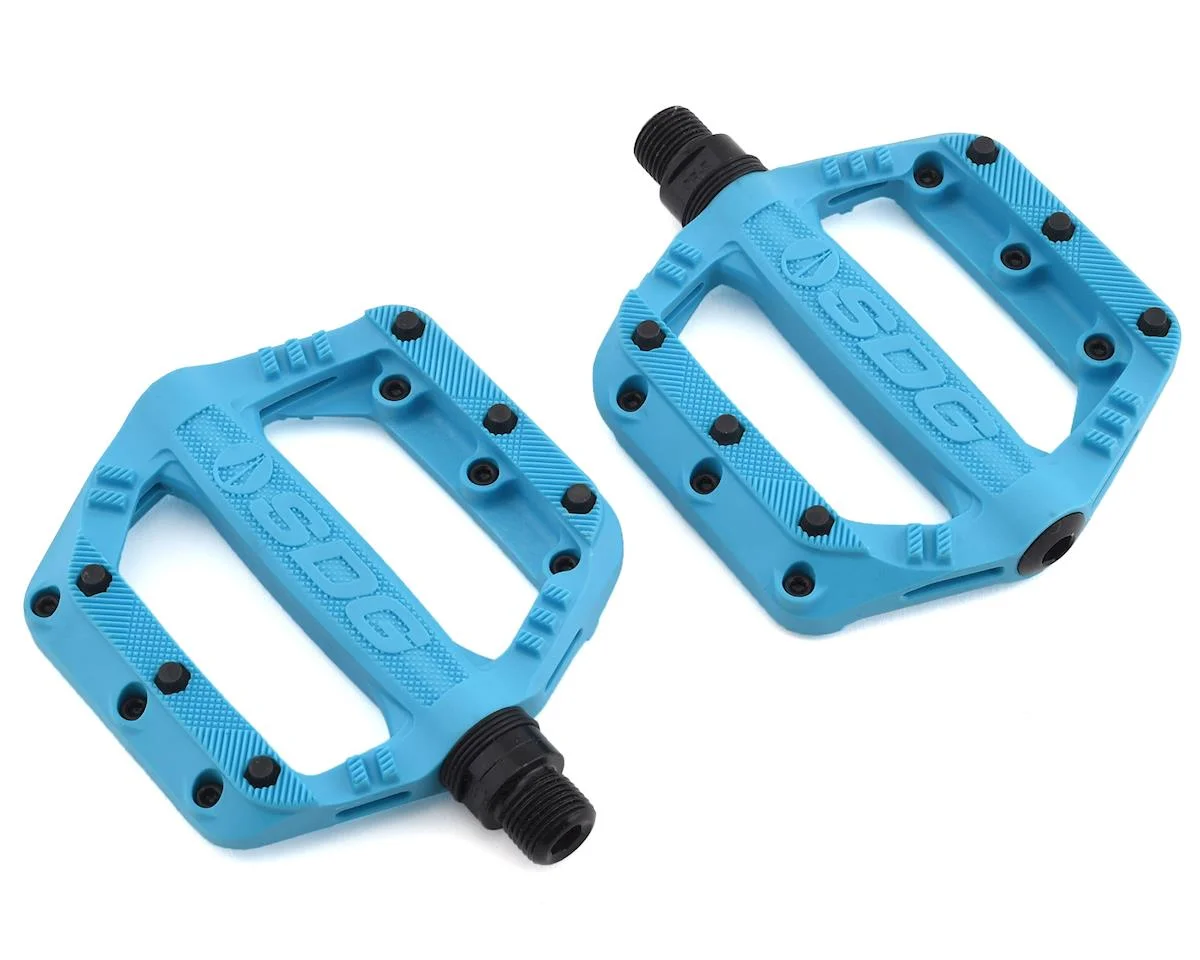 SDG Slater Nylon Flat Pedals (Blue)